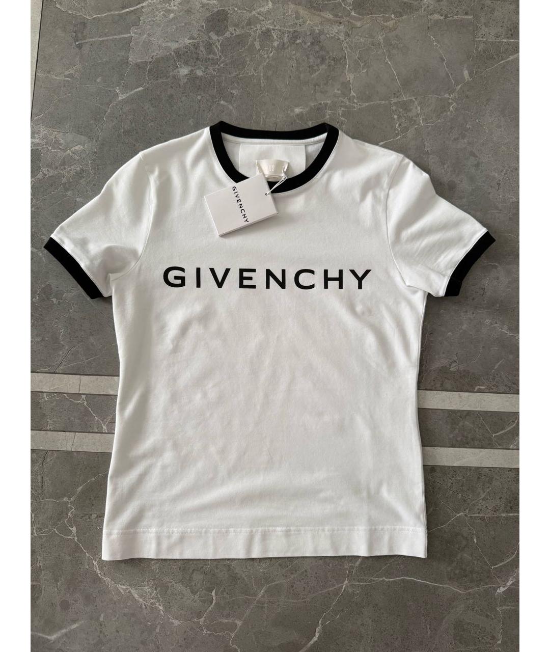 GIVENCHY Белая футболка, фото 5