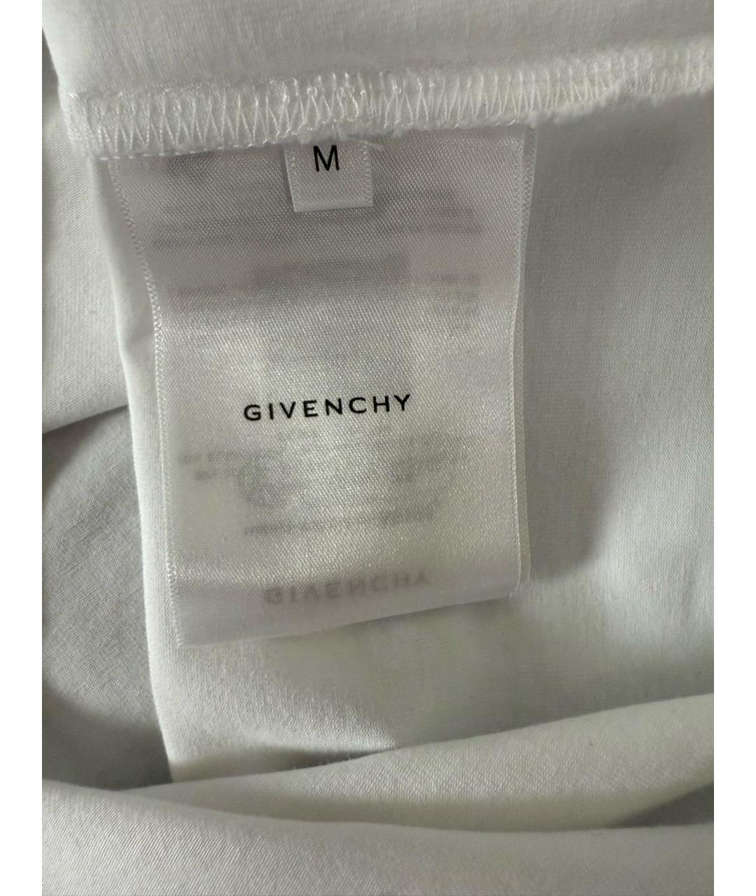 GIVENCHY Белая футболка, фото 4