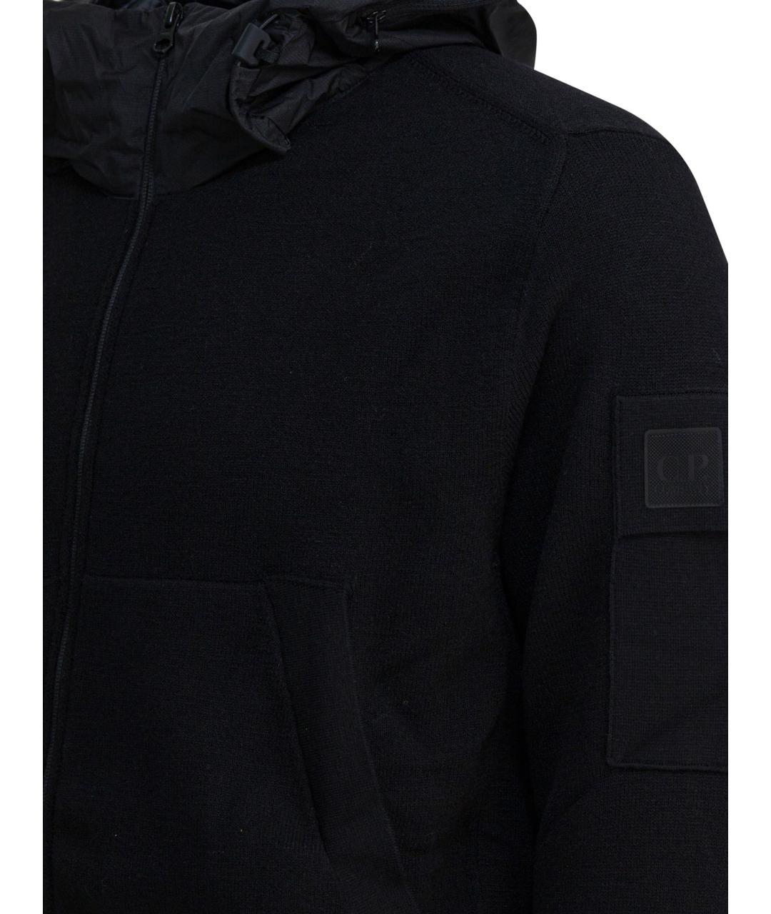 CP COMPANY Черная полиамидовая куртка, фото 4