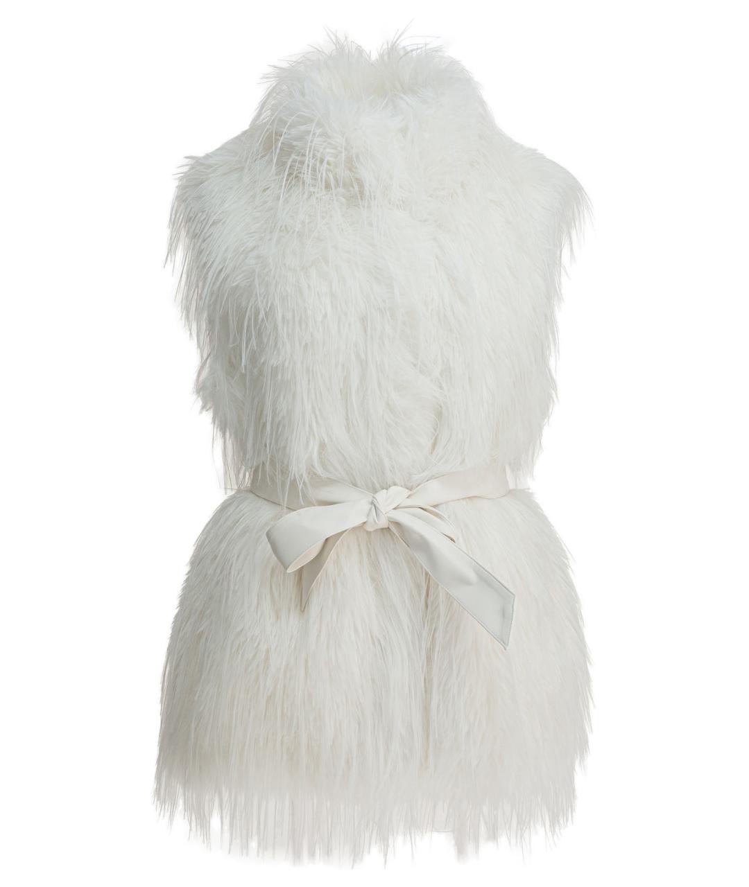 PINKO Белый полиэстеровый жилет, фото 1