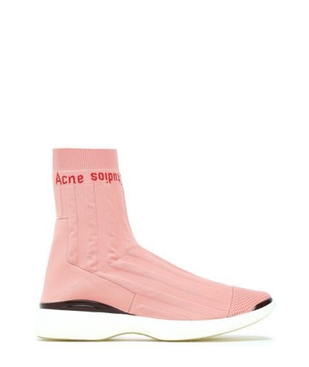 ACNE STUDIOS Розовые текстильные кроссовки, фото 1