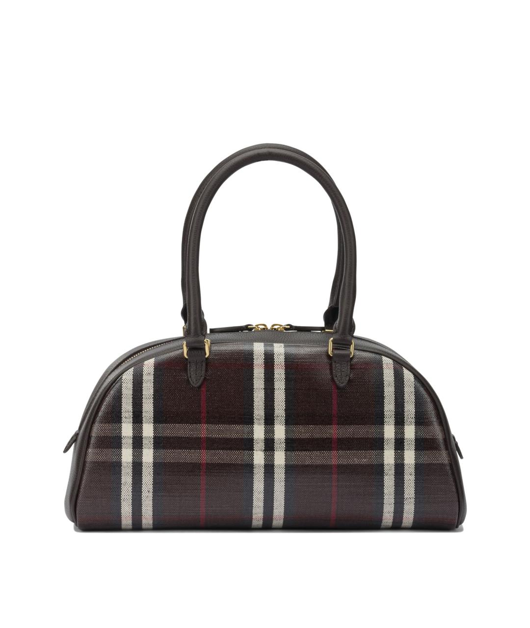 BURBERRY Коричневая хлопковая сумка через плечо, фото 3