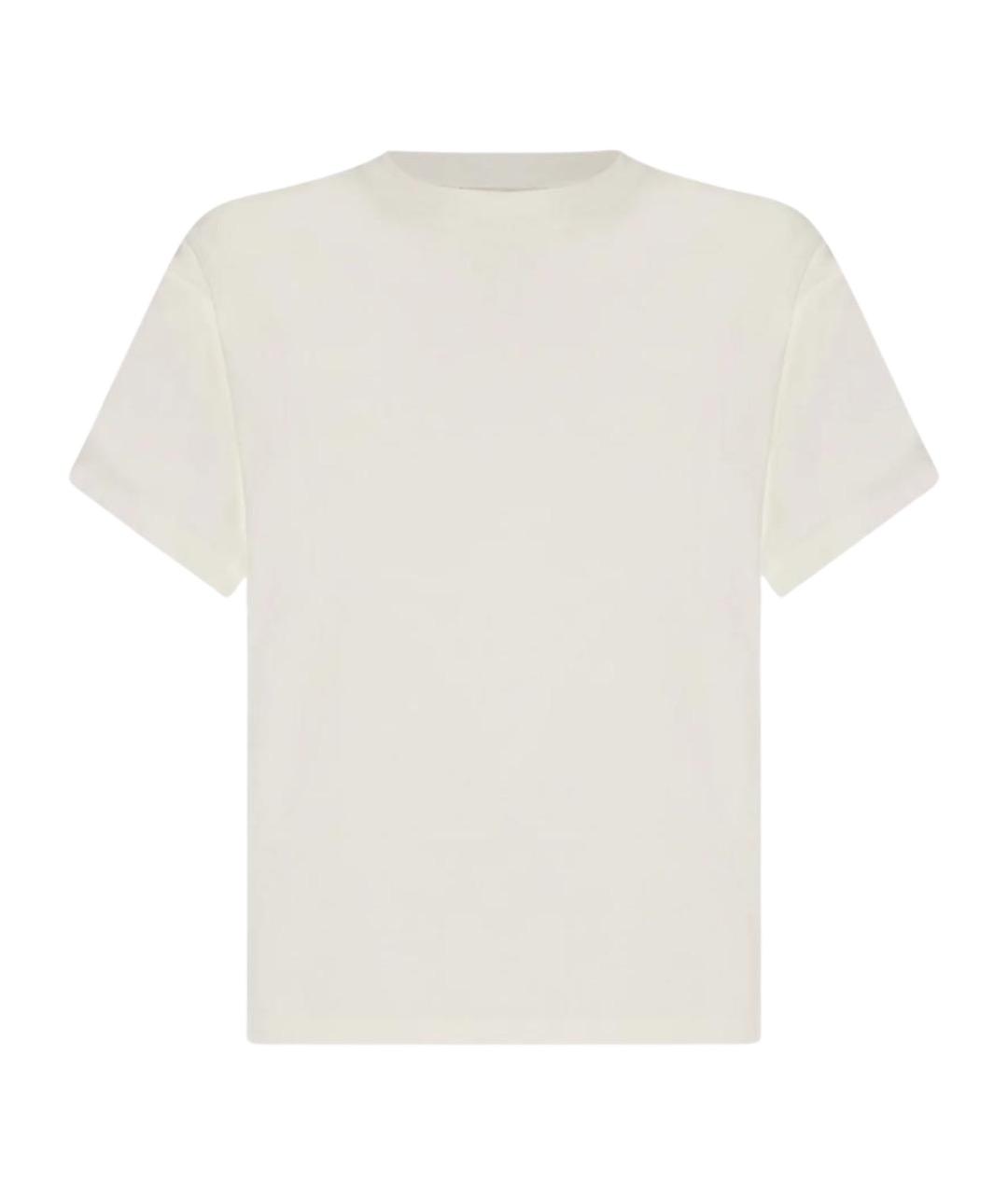 THE ROW Белая хлопковая футболка, фото 1