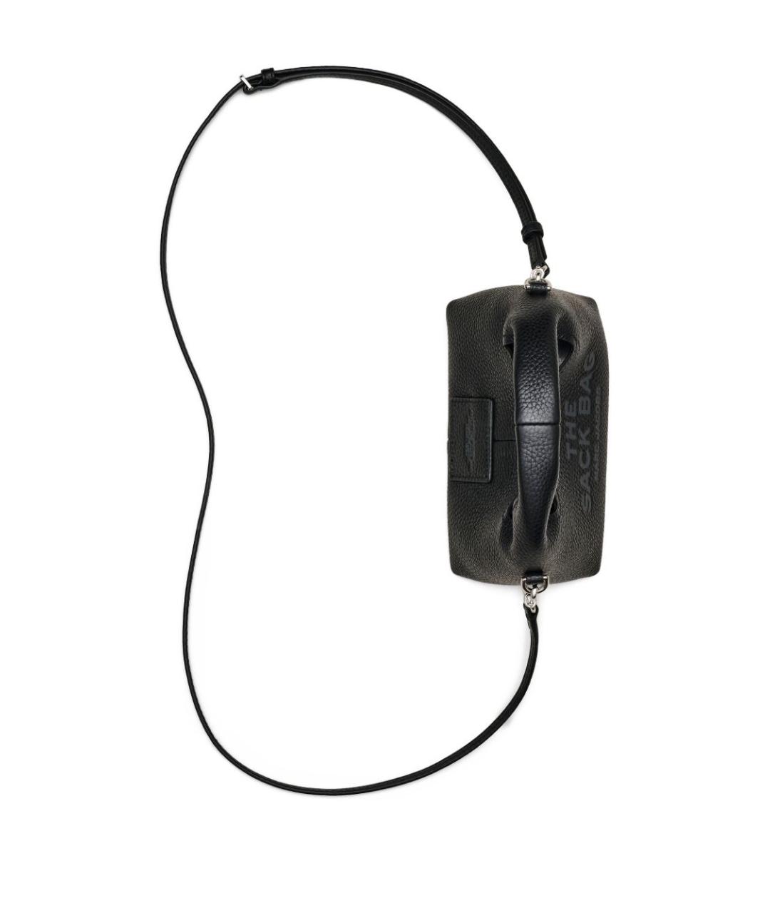 MARC JACOBS Черная кожаная сумка через плечо, фото 5