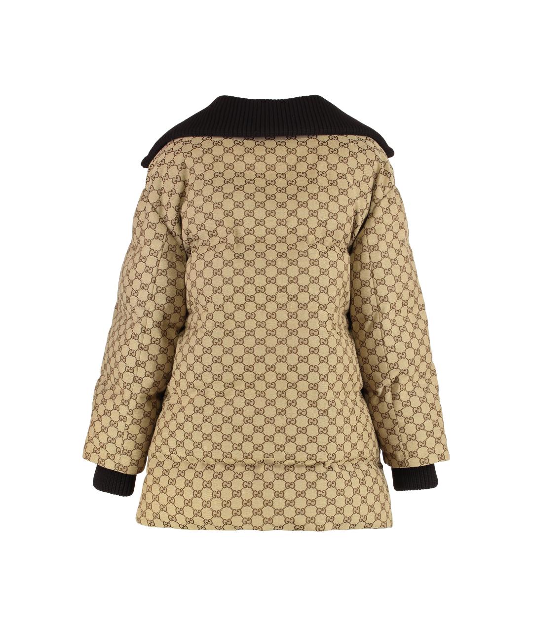 GUCCI Бежевый пуховик, фото 2