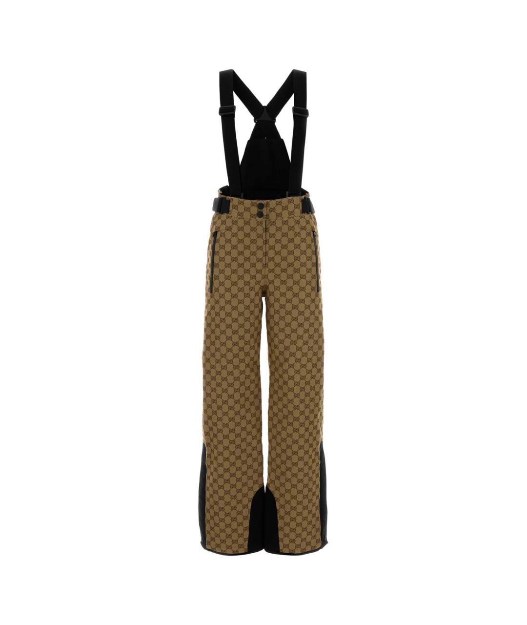 GUCCI Мульти полиэстеровые спортивные брюки и шорты, фото 1