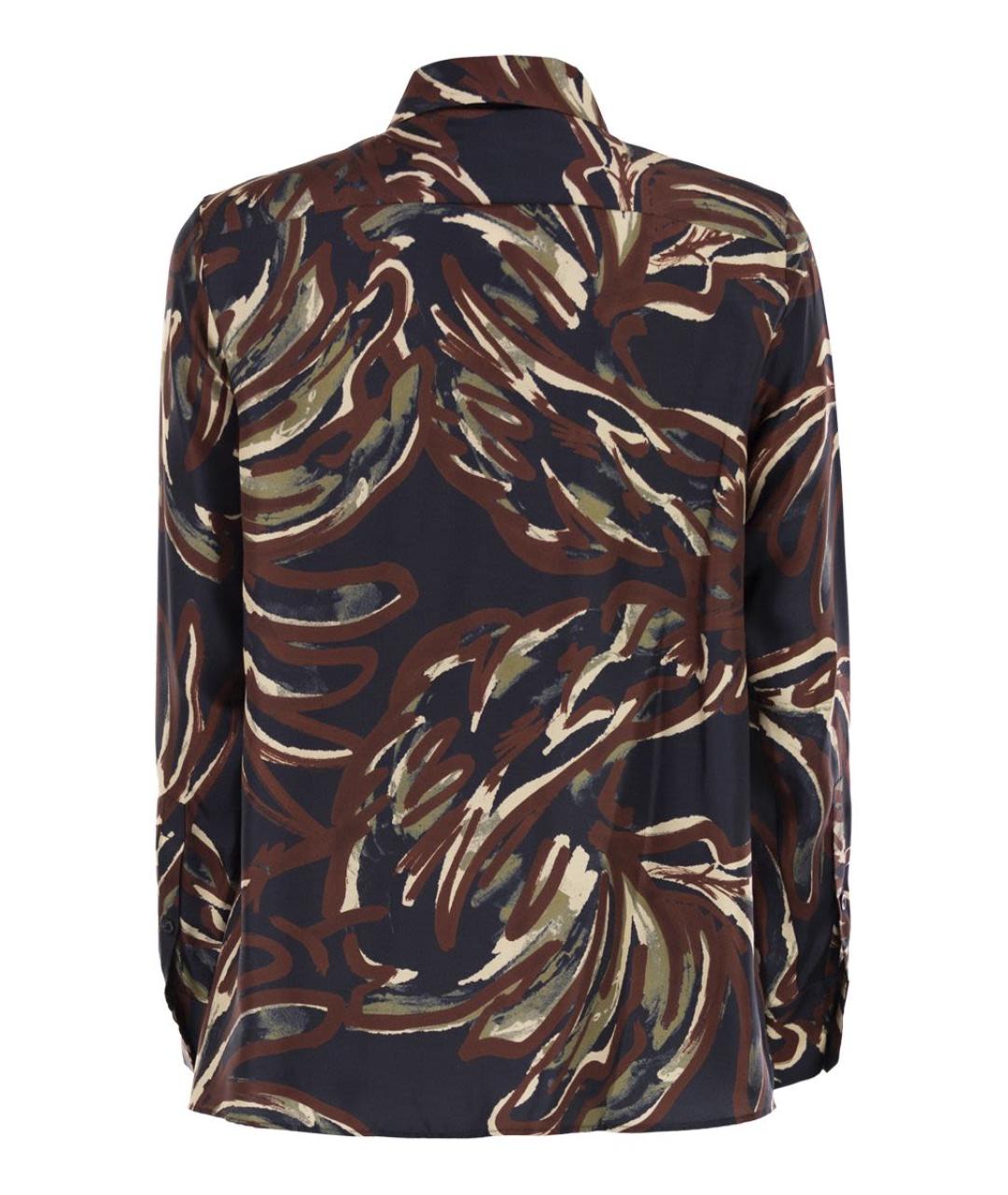 WEEKEND MAX MARA Мульти шелковая рубашка, фото 2