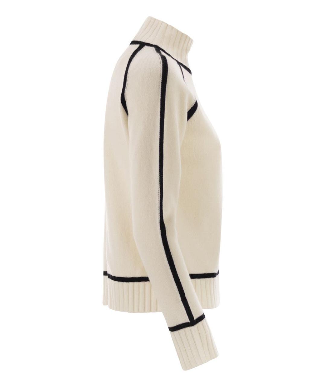 MAX MARA Белый шерстяной джемпер / свитер, фото 3