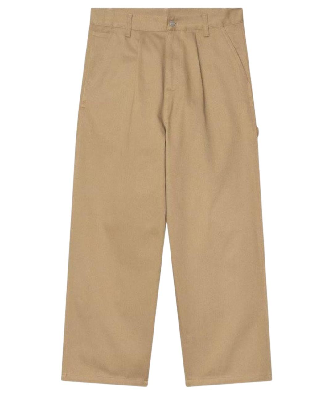 CARHARTT WIP Бежевые повседневные брюки, фото 1
