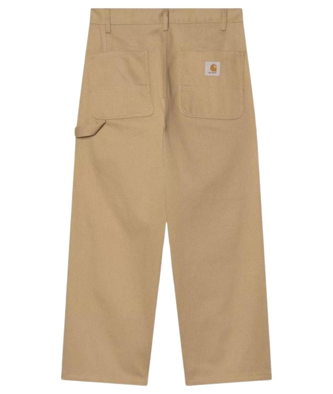 CARHARTT WIP Бежевые повседневные брюки, фото 2