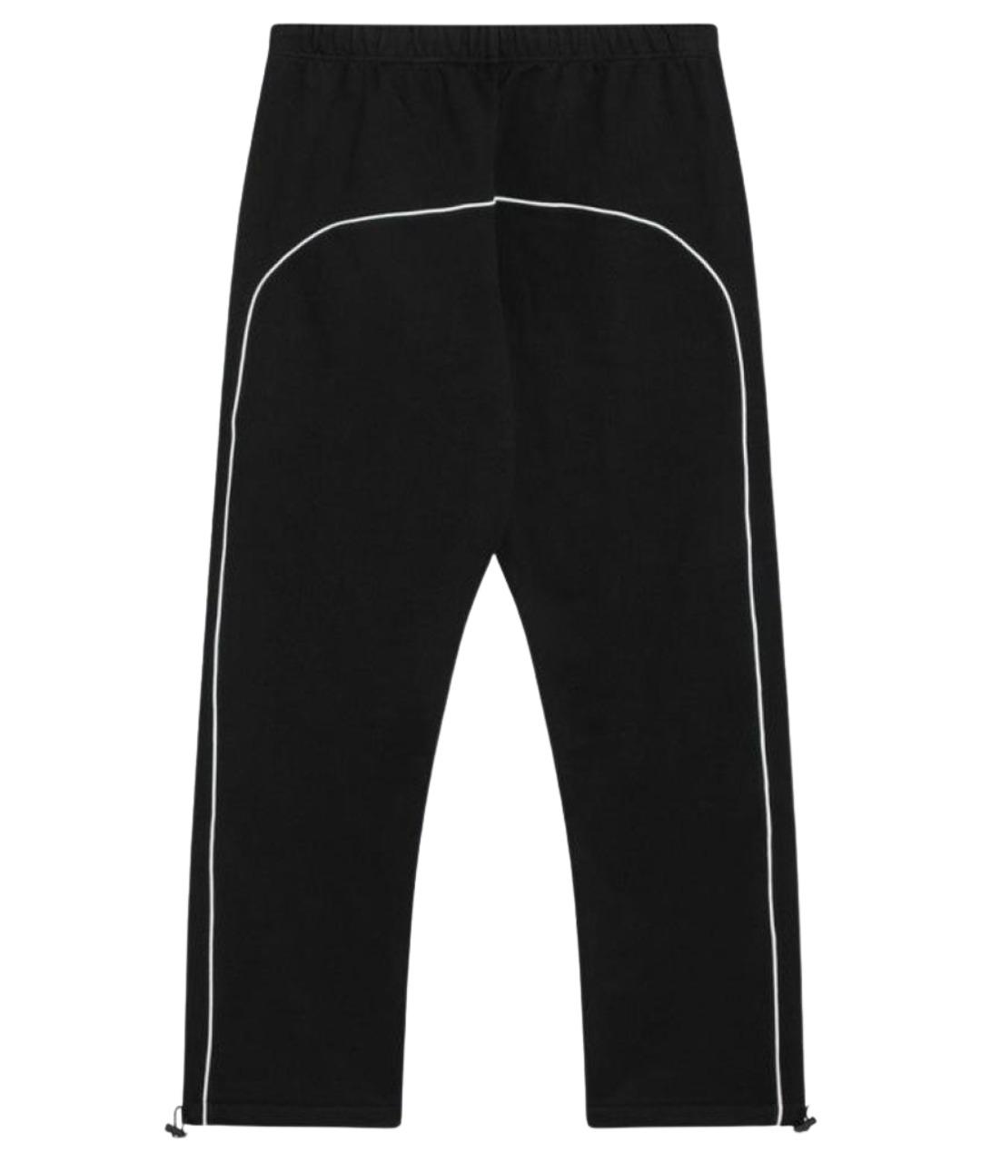 FEAR OF GOD ESSENTIALS Черные хлопковые повседневные брюки, фото 2
