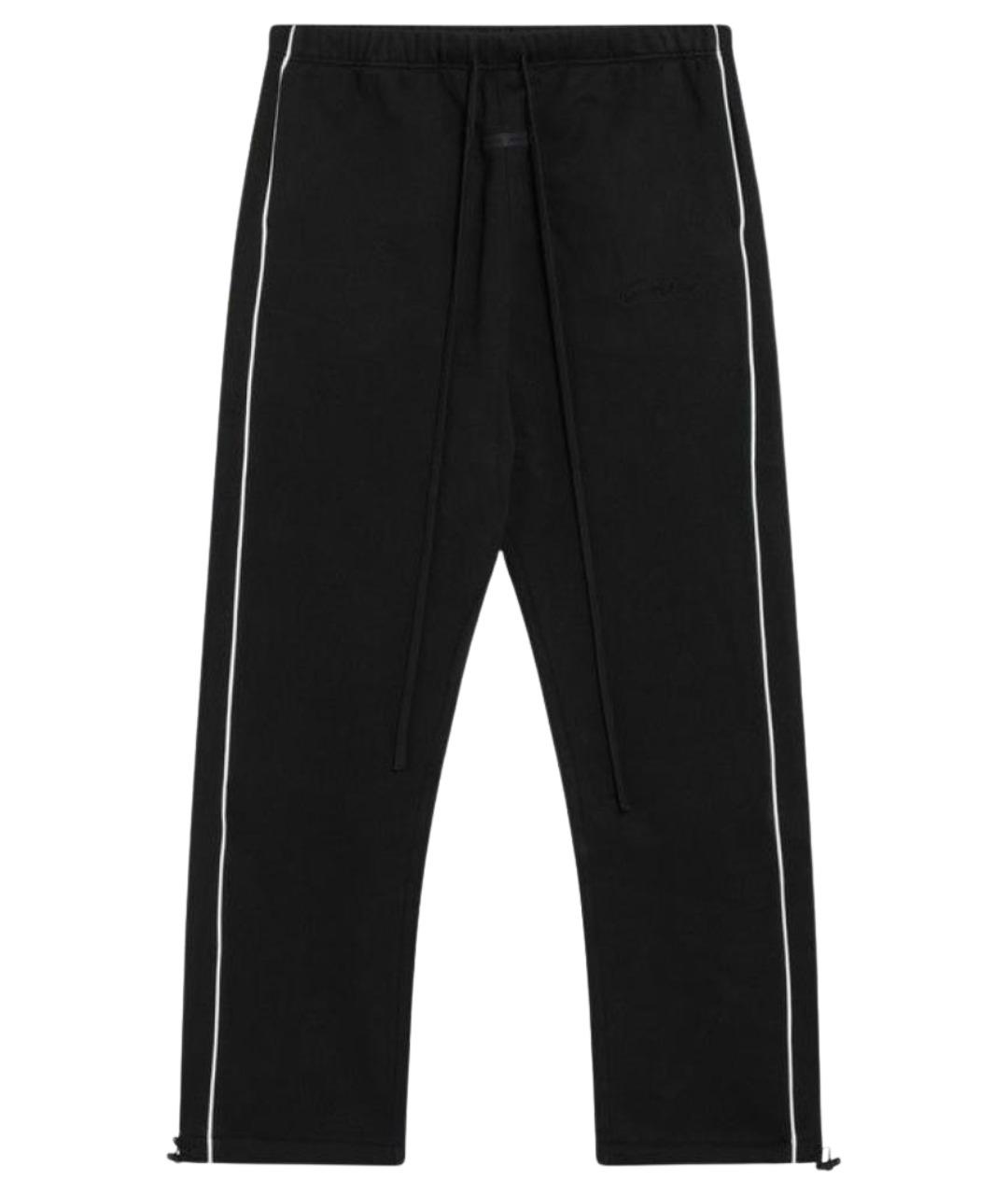 FEAR OF GOD ESSENTIALS Черные хлопковые повседневные брюки, фото 1