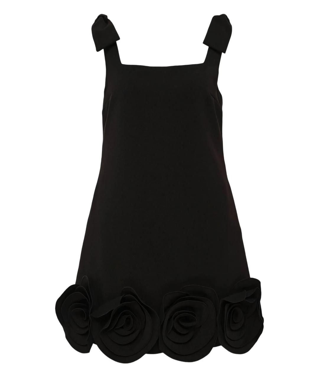 SELF-PORTRAIT Черное полиэстеровое коктейльное платье, фото 1