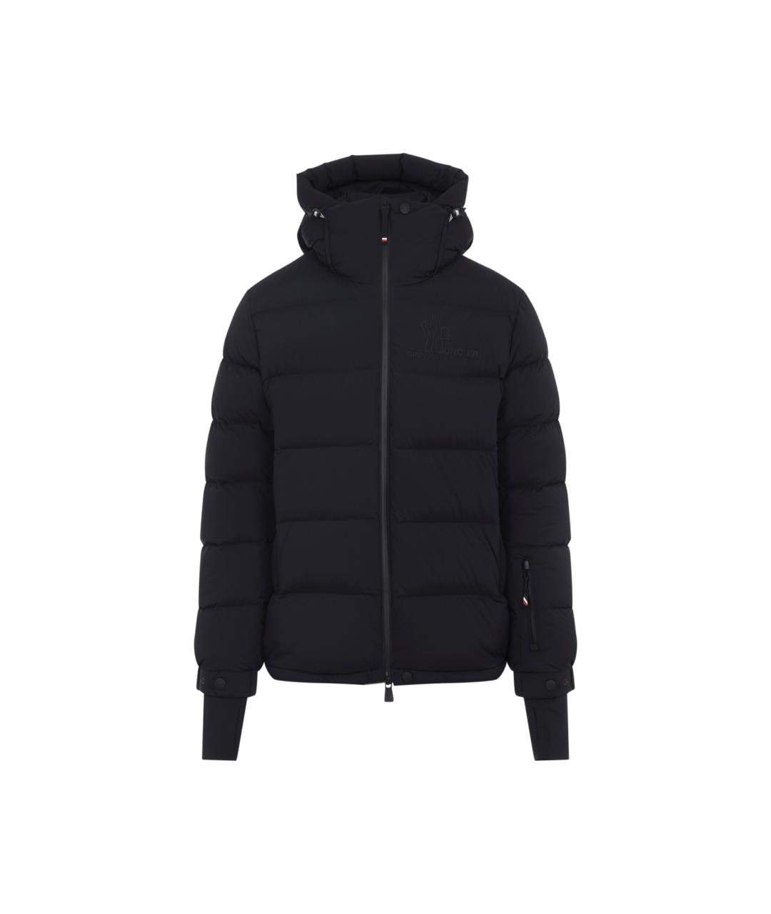 MONCLER Черная полиамидовая куртка, фото 1
