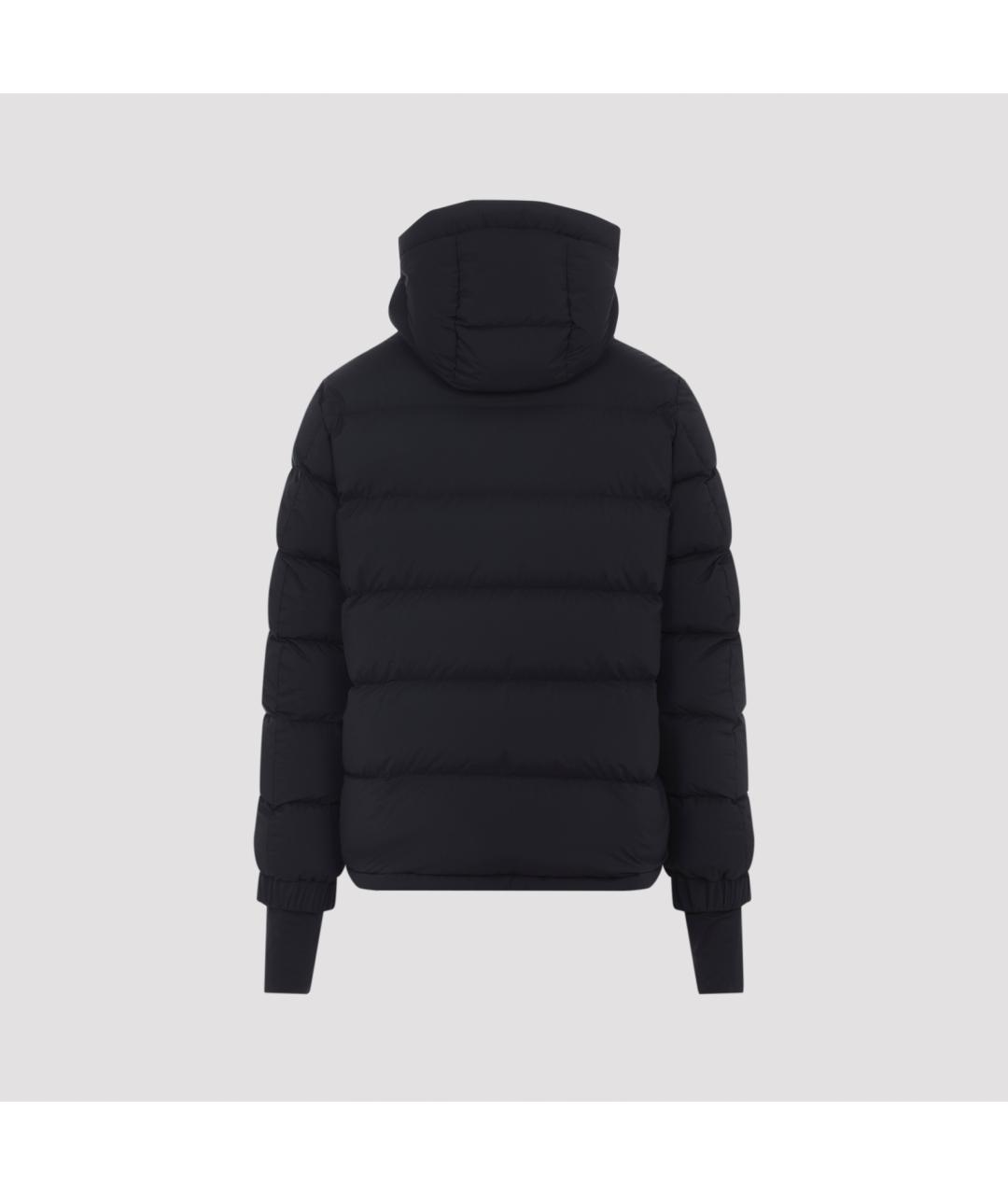 MONCLER Черная полиамидовая куртка, фото 2