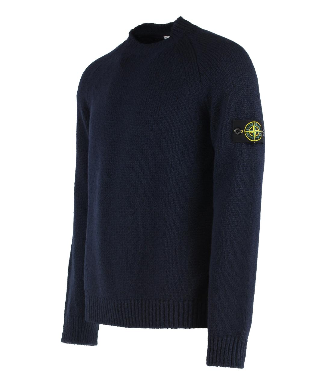 STONE ISLAND Синий полиамидовый джемпер / свитер, фото 2