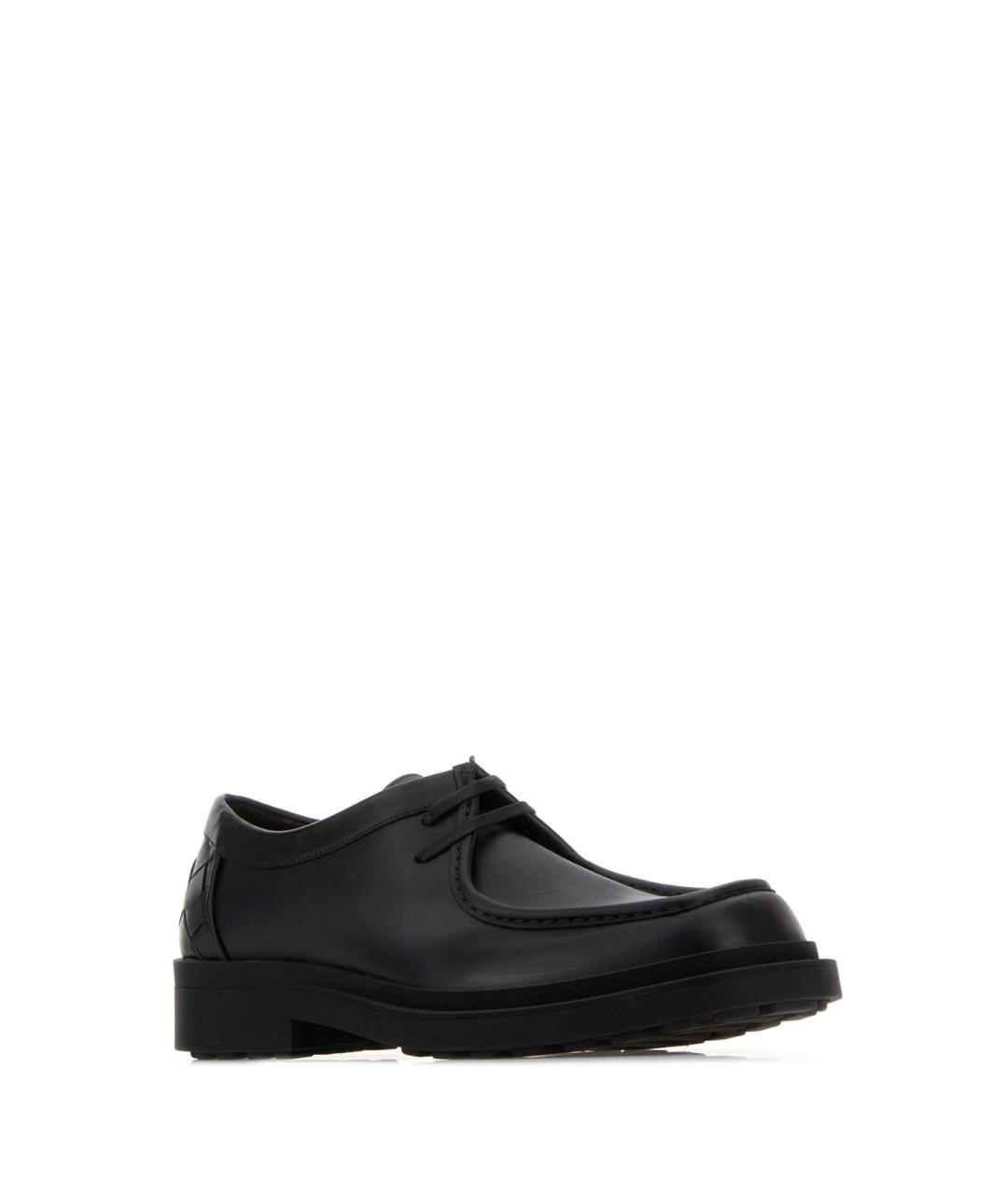 BOTTEGA VENETA Черные кожаные туфли, фото 2