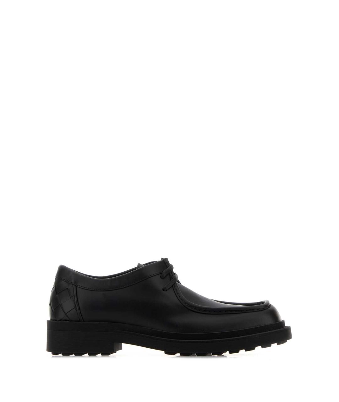 BOTTEGA VENETA Черные кожаные туфли, фото 1