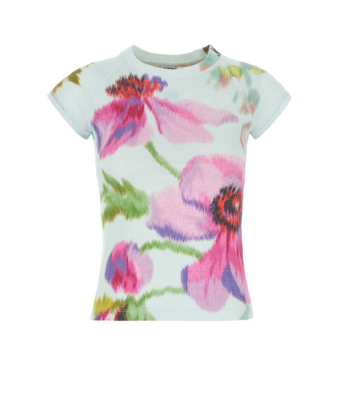 LOEWE Мульти хлопковая футболка, фото 1