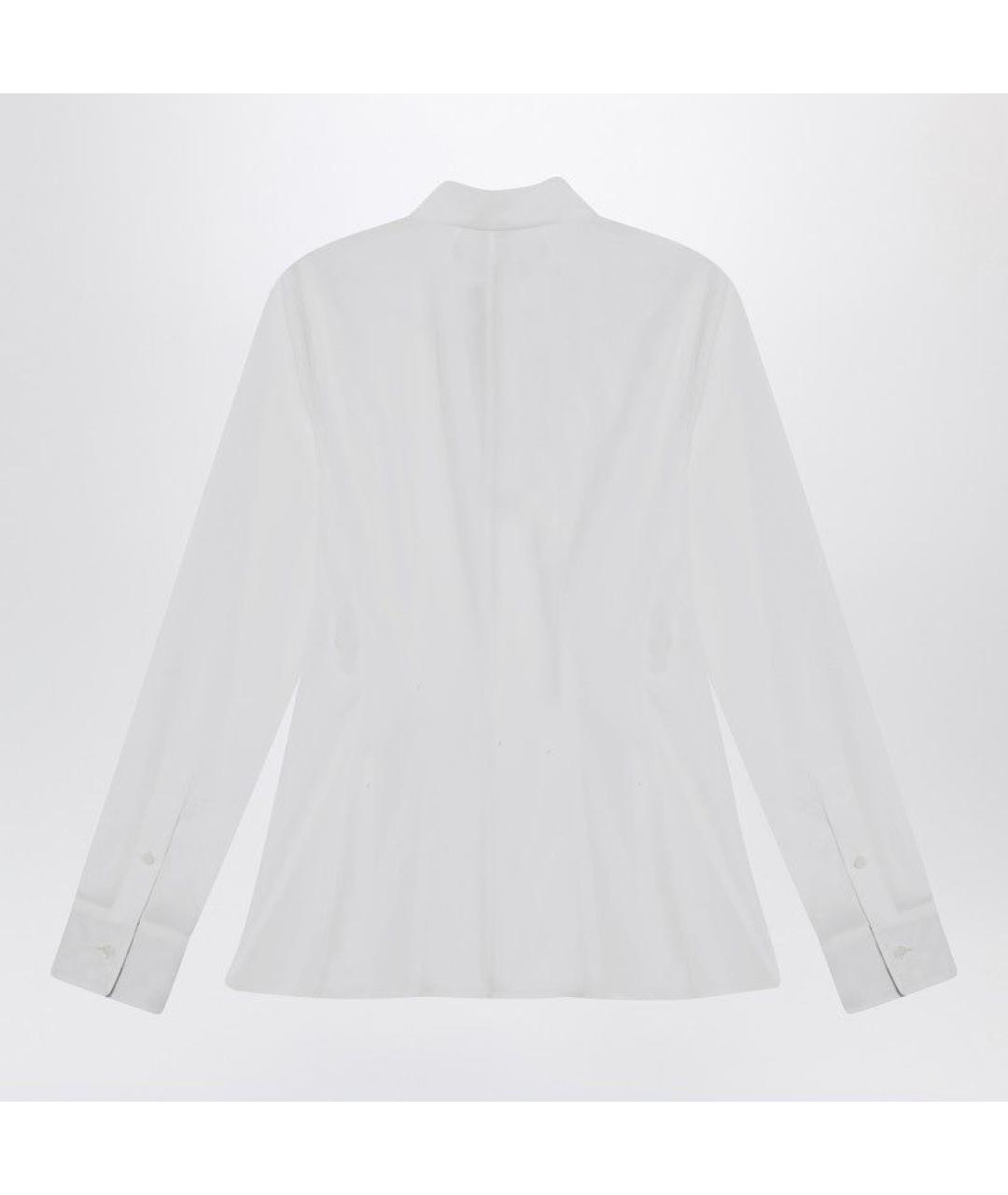 BURBERRY Белая хлопковая рубашка, фото 2