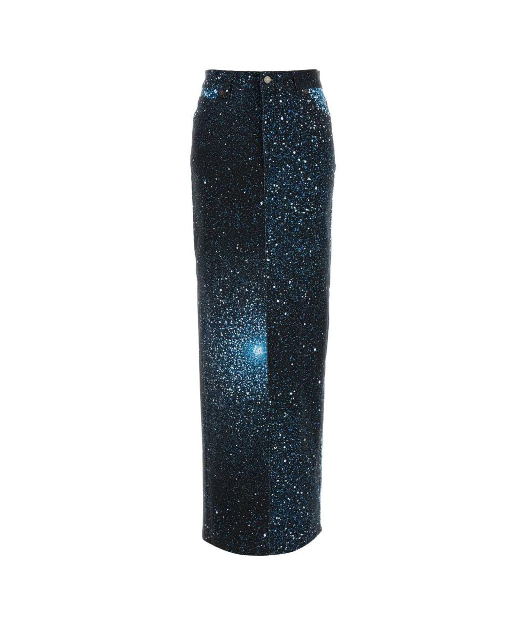 GIUSEPPE DI MORABITO Мульти деним юбка макси, фото 1