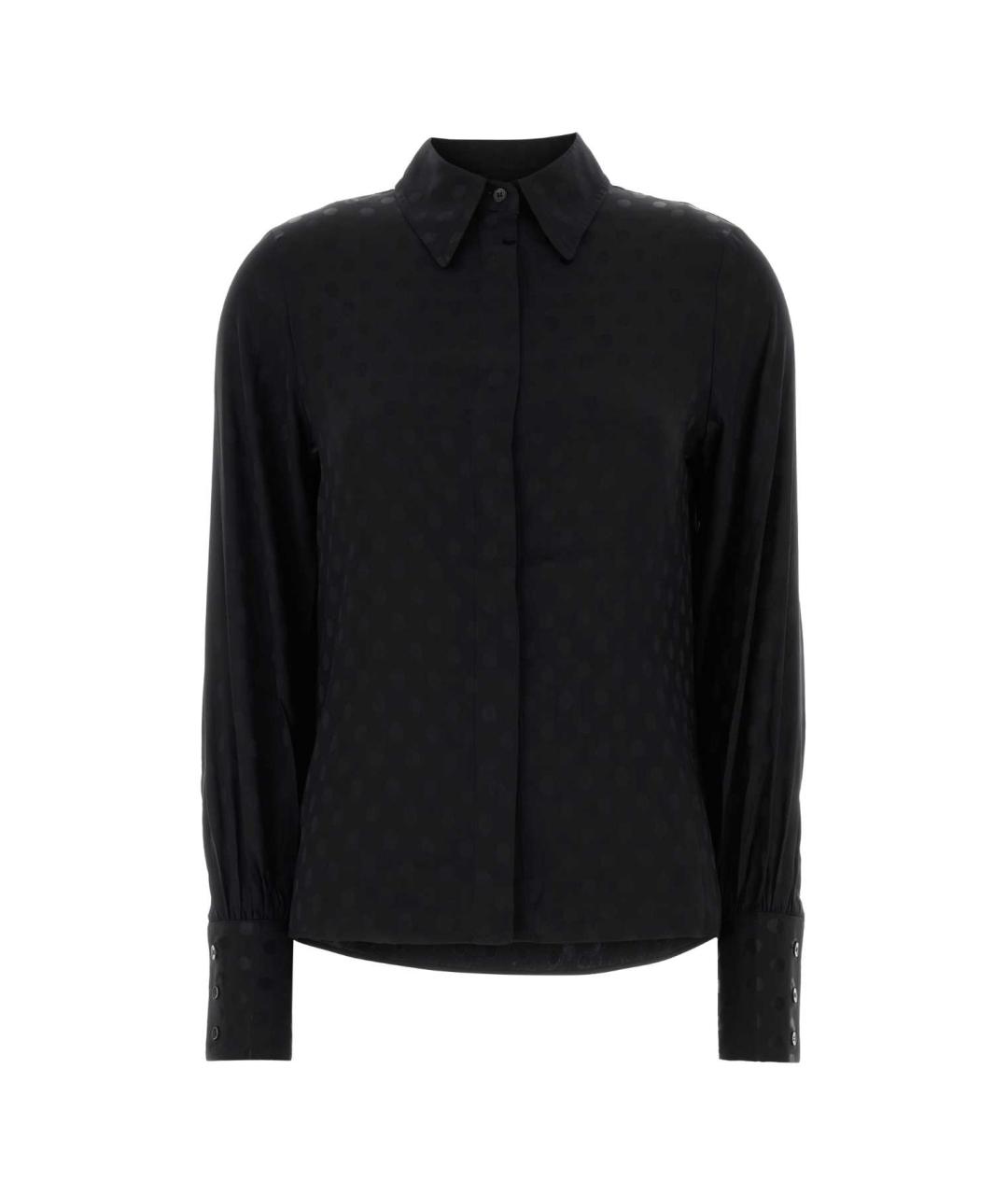 ISABEL MARANT Черная шелковая рубашка, фото 1