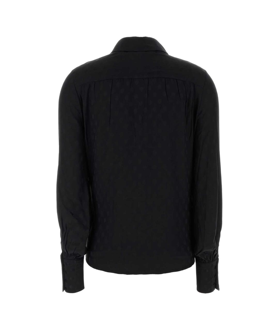 ISABEL MARANT Черная шелковая рубашка, фото 2