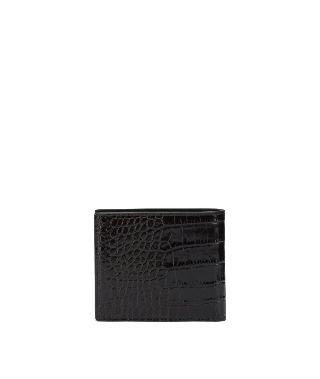 TOM FORD Коричневый кожаный кошелек, фото 3