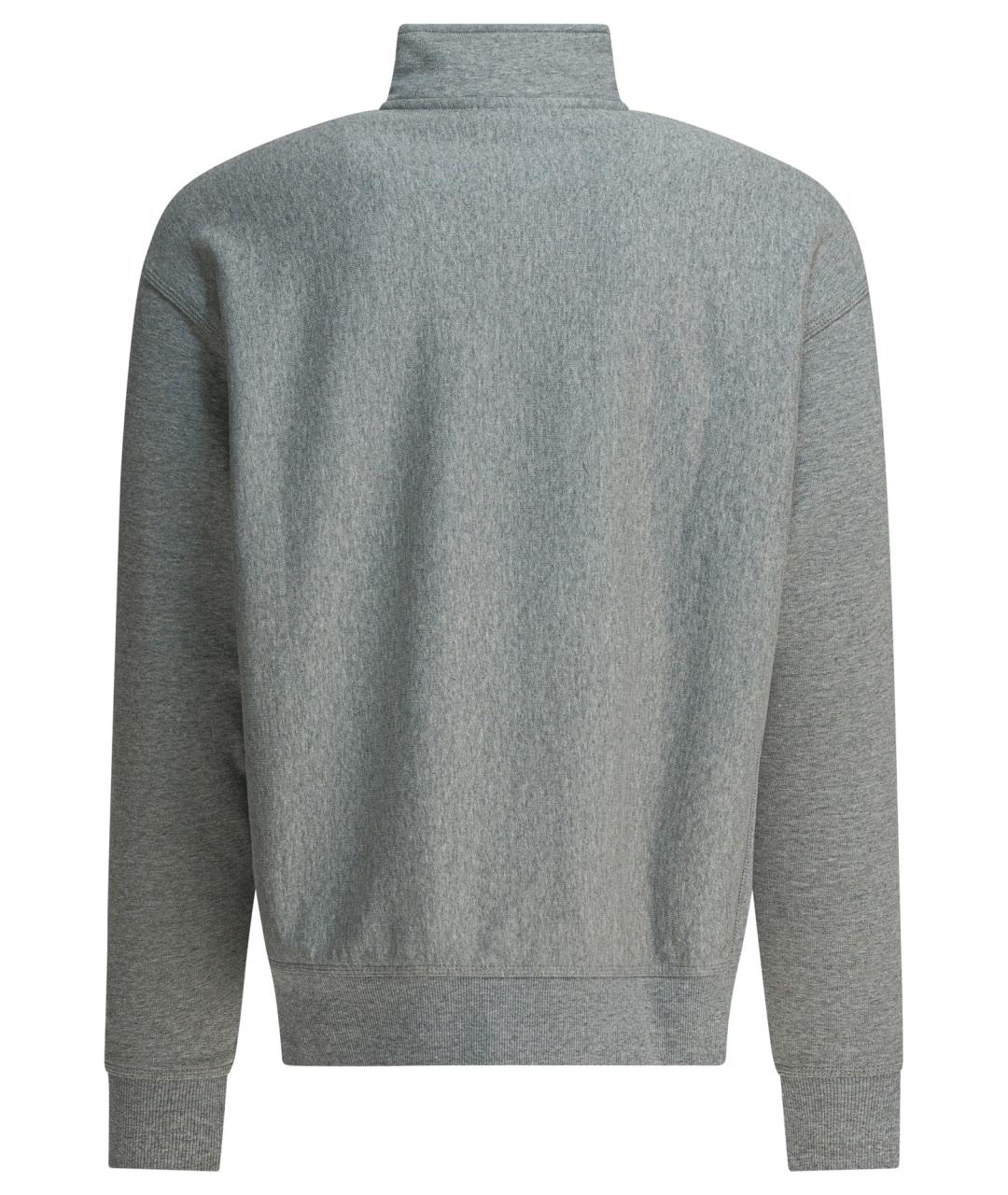 CARHARTT WIP Серый хлопковый джемпер / свитер, фото 2