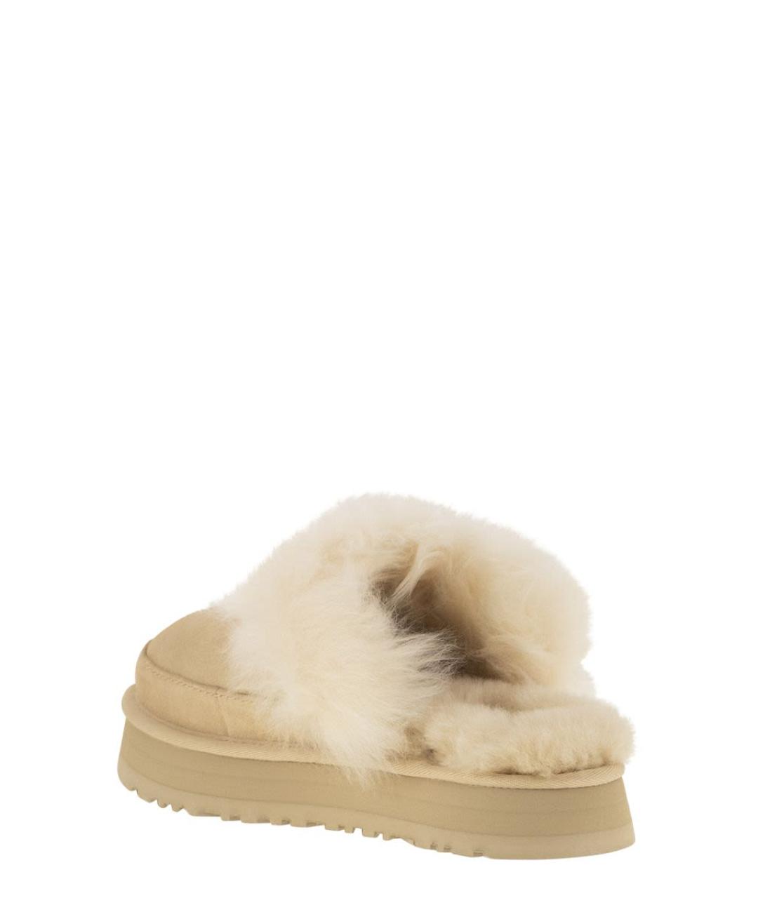 UGG AUSTRALIA Бежевые шлепанцы, фото 3