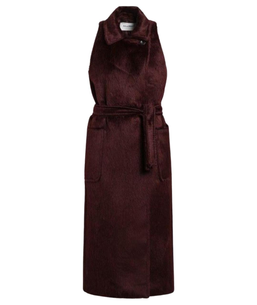 MAX MARA Бирюзовый шерстяной жилет, фото 1