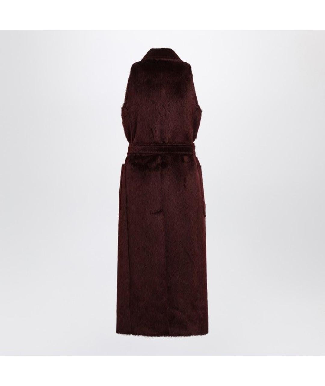 MAX MARA Бирюзовый шерстяной жилет, фото 2