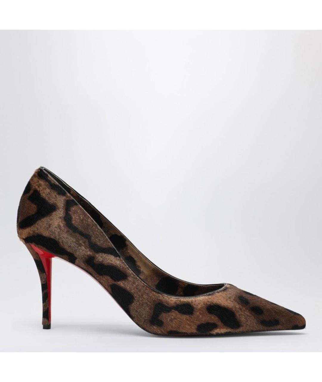 CHRISTIAN LOUBOUTIN Мульти кожаные туфли, фото 3