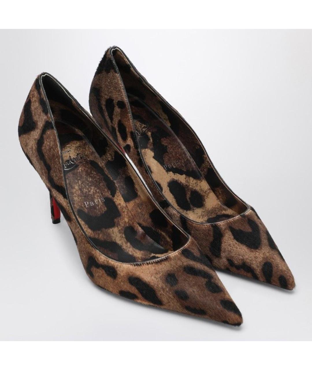 CHRISTIAN LOUBOUTIN Мульти кожаные туфли, фото 2