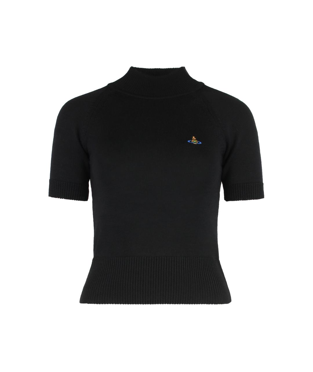 VIVIENNE WESTWOOD Черный шерстяной джемпер / свитер, фото 1