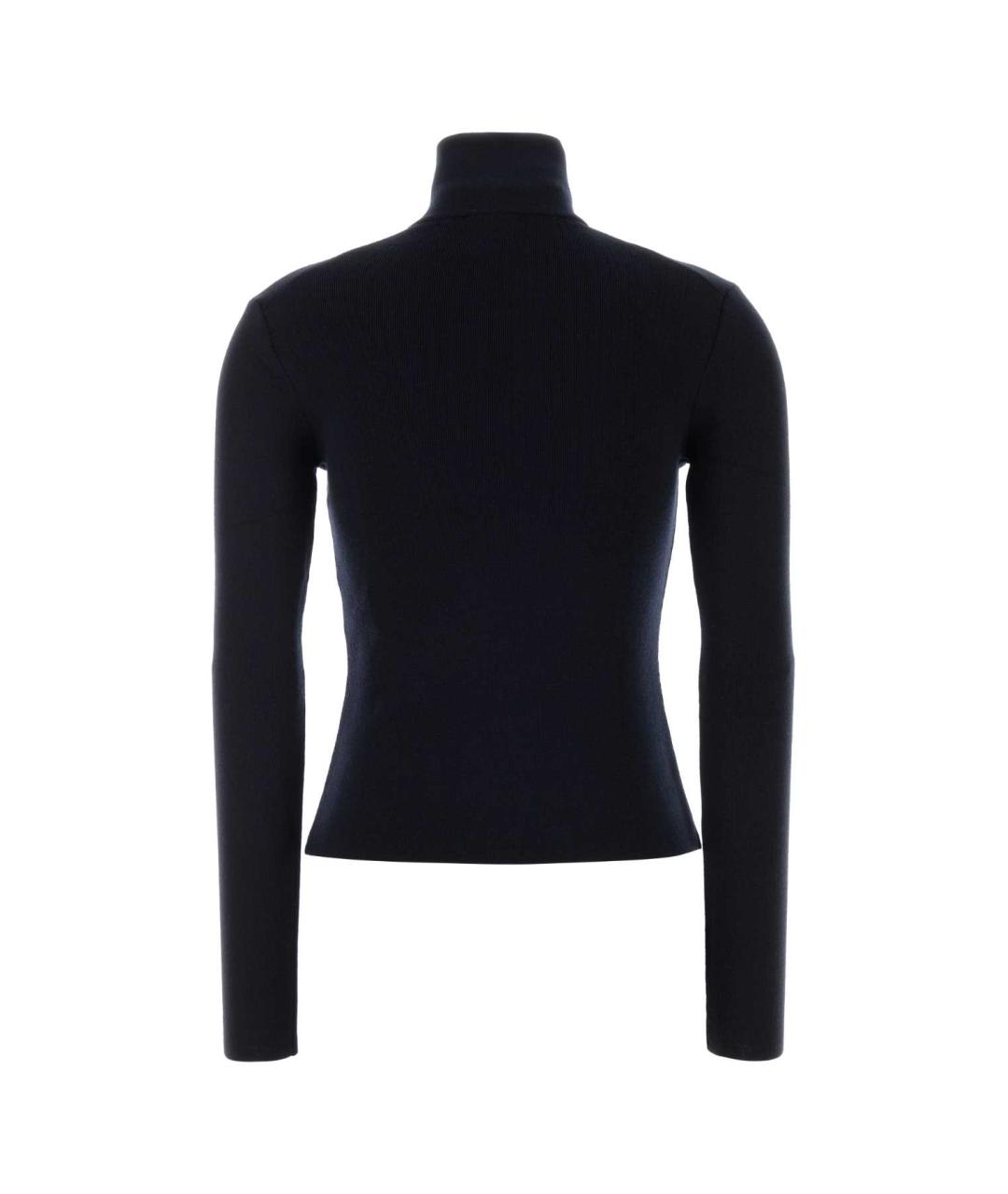 COURREGES Синий шерстяной джемпер / свитер, фото 2