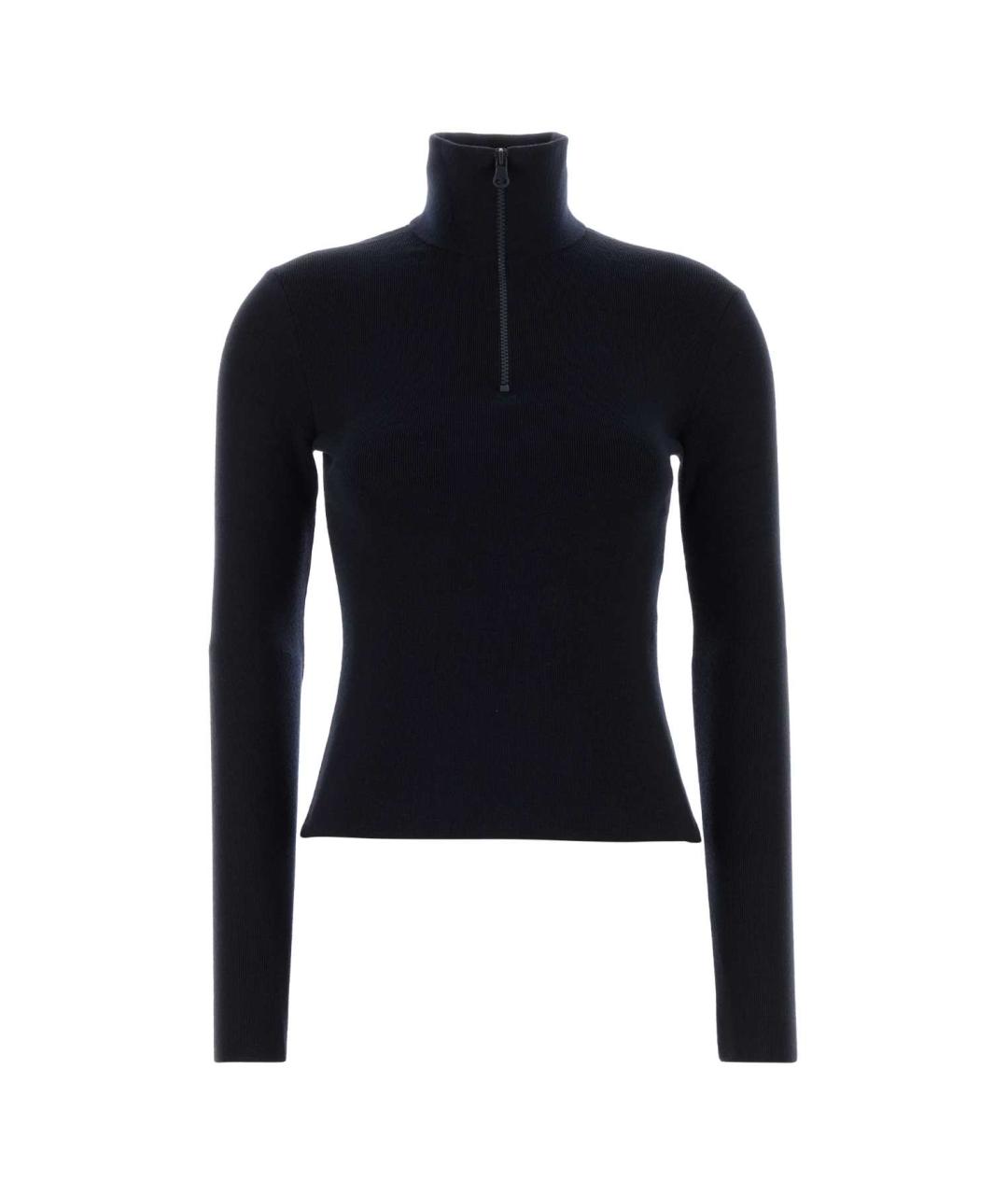COURREGES Синий шерстяной джемпер / свитер, фото 1