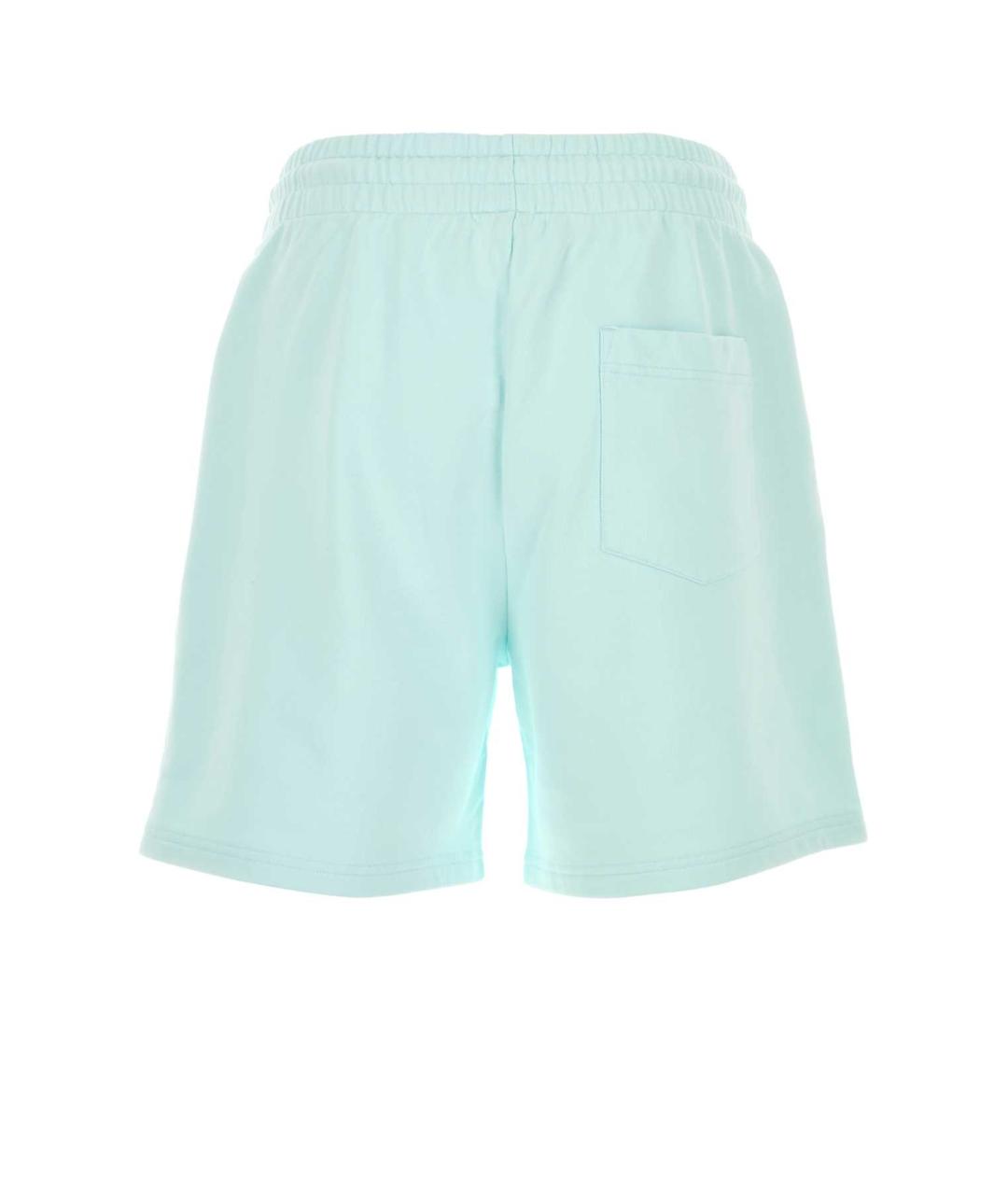 CASABLANCA Голубые хлопковые шорты, фото 2