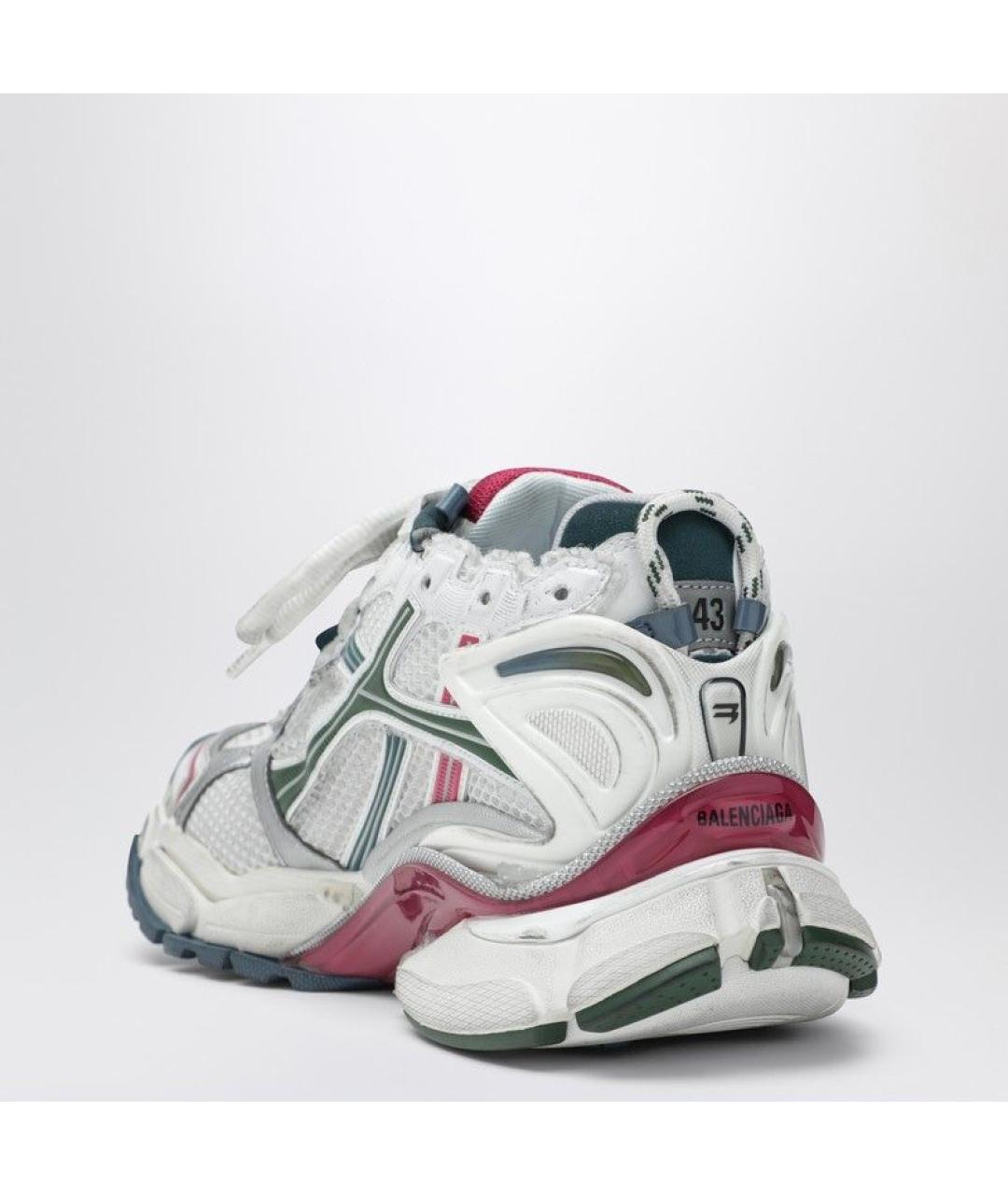 BALENCIAGA Мульти текстильные низкие кроссовки / кеды, фото 3