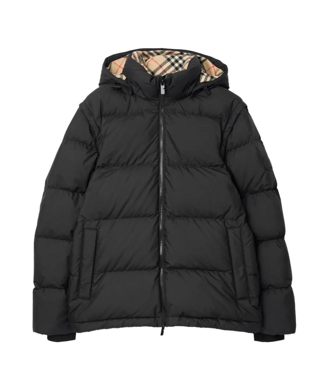 BURBERRY Черная куртка, фото 1