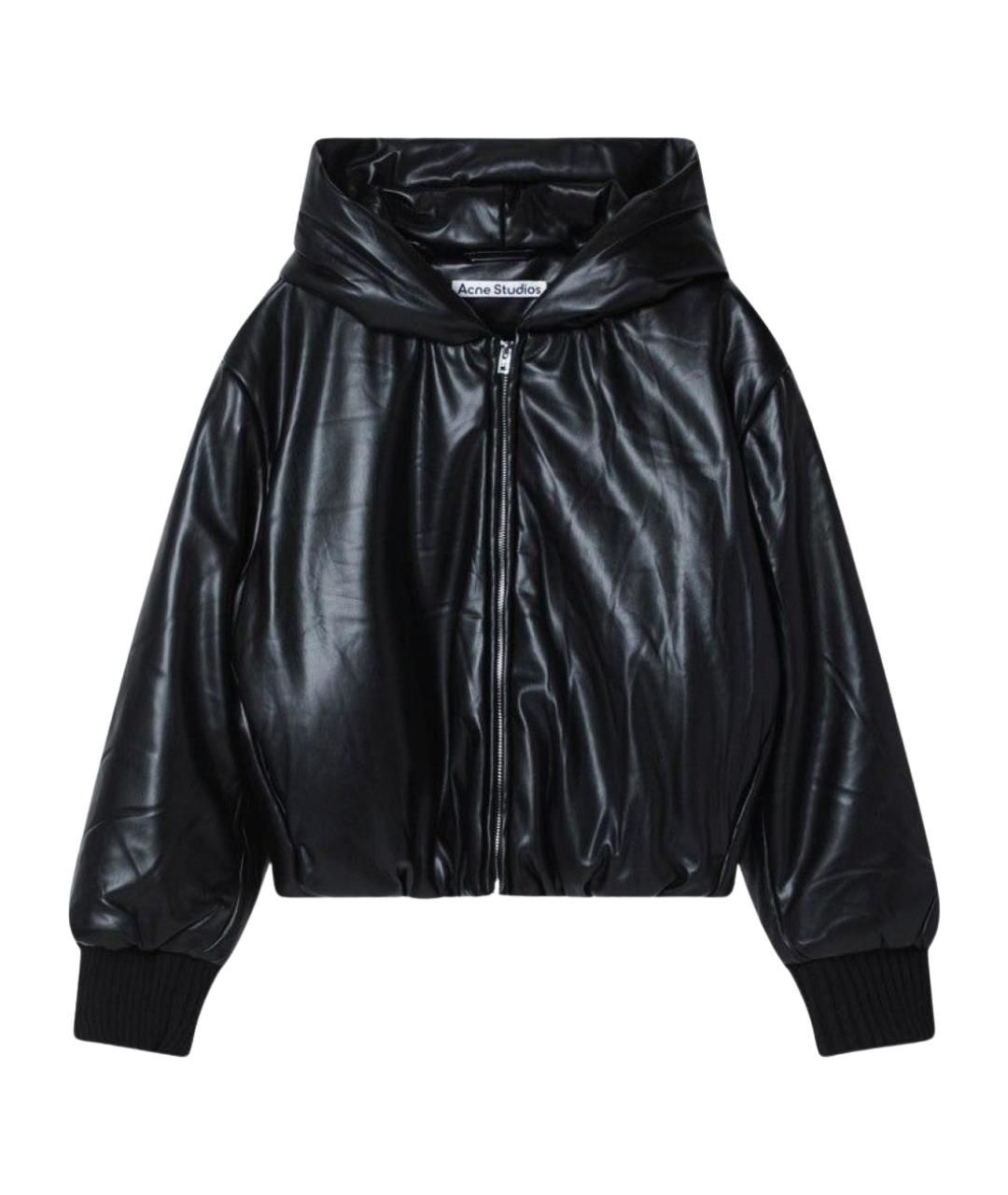 ACNE STUDIOS Черная полиэстеровая куртка, фото 1