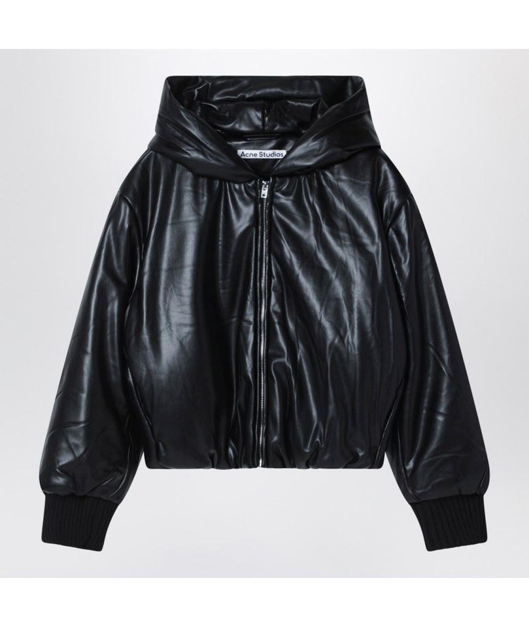 ACNE STUDIOS Черная полиэстеровая куртка, фото 3
