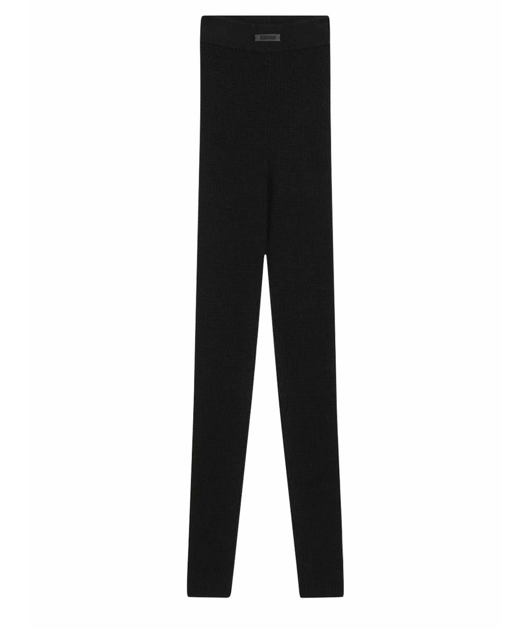 FEAR OF GOD ESSENTIALS Черные полиэстеровые леггинсы и велосипедки, фото 1