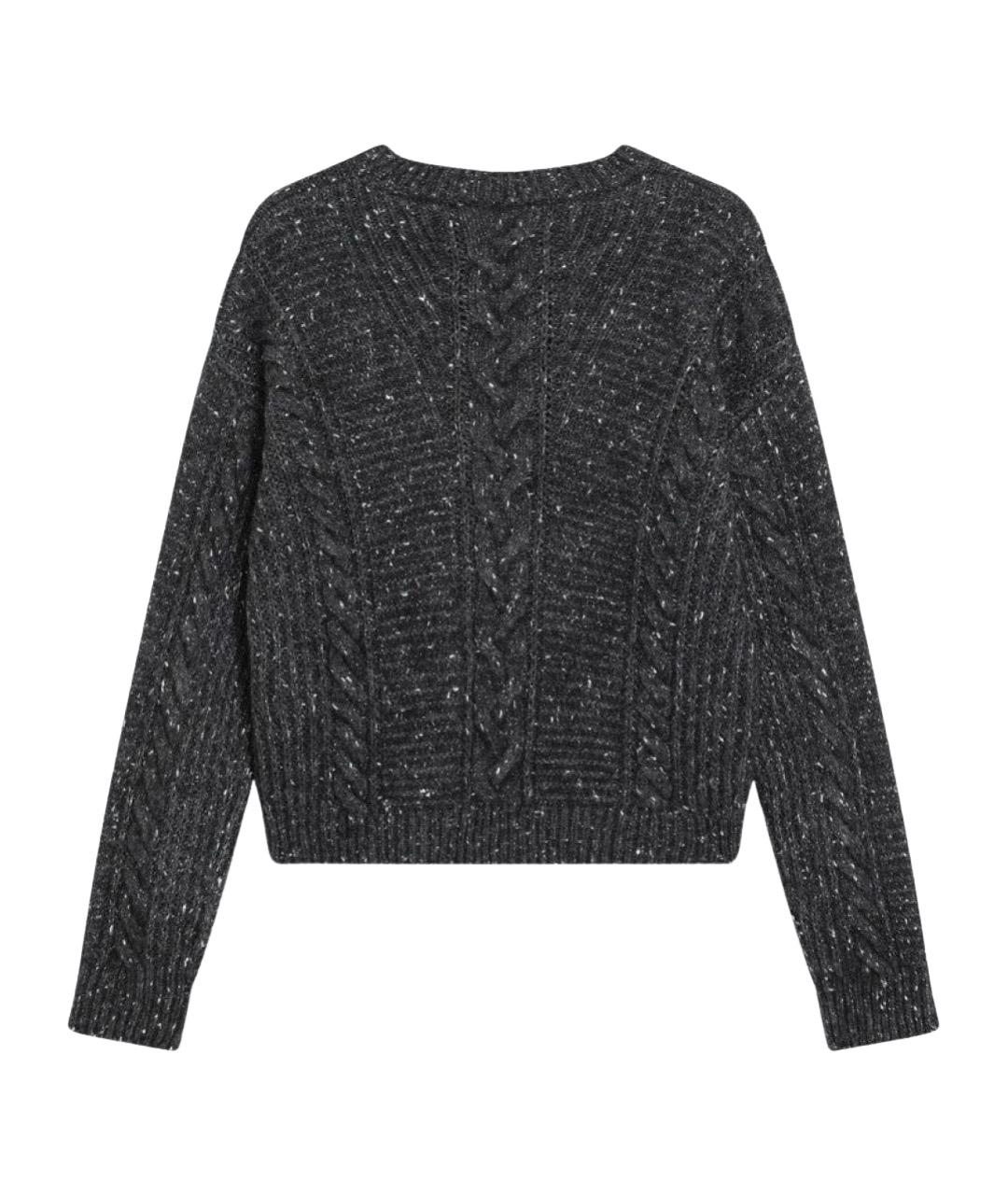 MAX MARA STUDIO Серый джемпер / свитер, фото 2