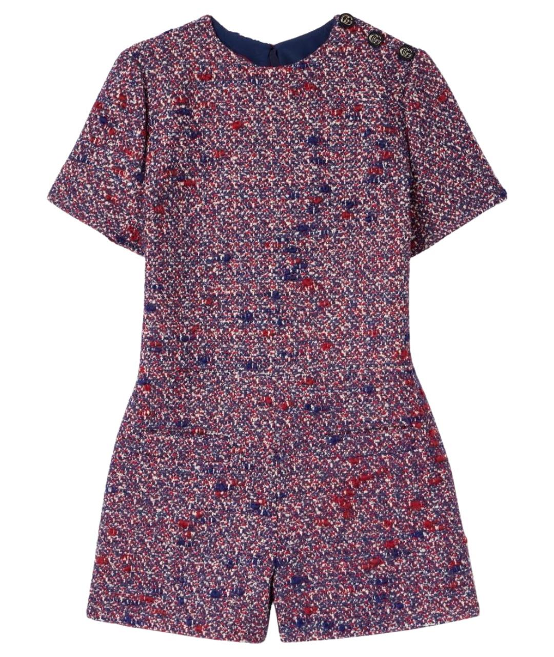 GUCCI Мульти шерстяной комбинезон, фото 1