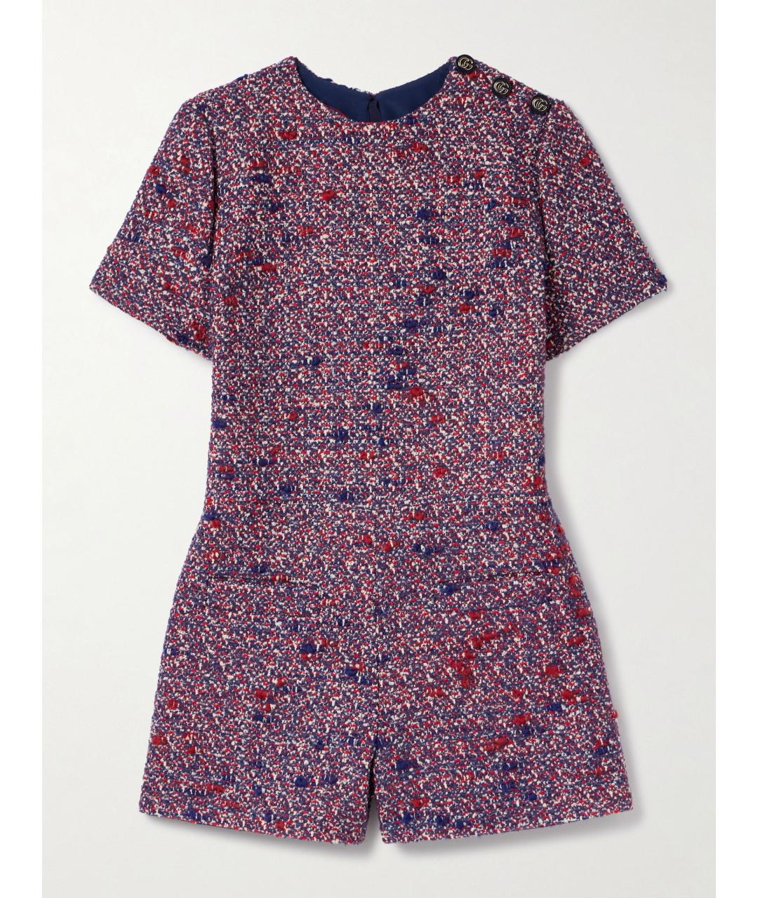 GUCCI Мульти шерстяной комбинезон, фото 6