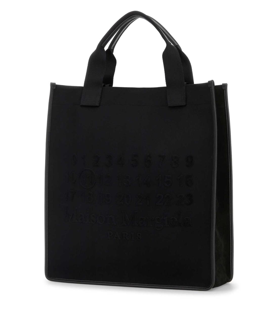 MAISON MARGIELA Черная сумка с короткими ручками, фото 2