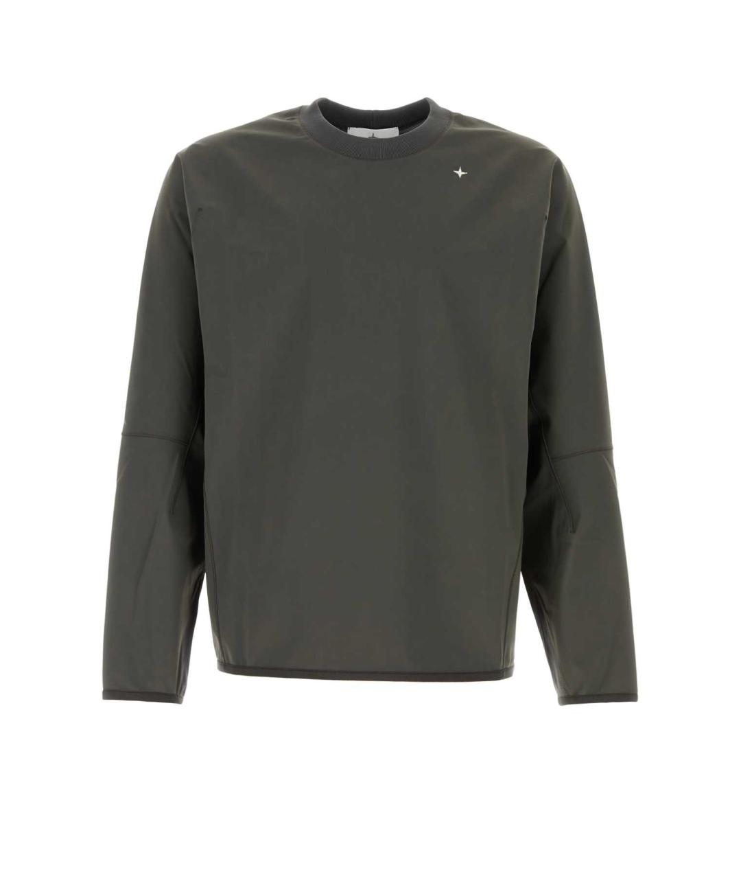 STONE ISLAND Серый полиамидовый джемпер / свитер, фото 1