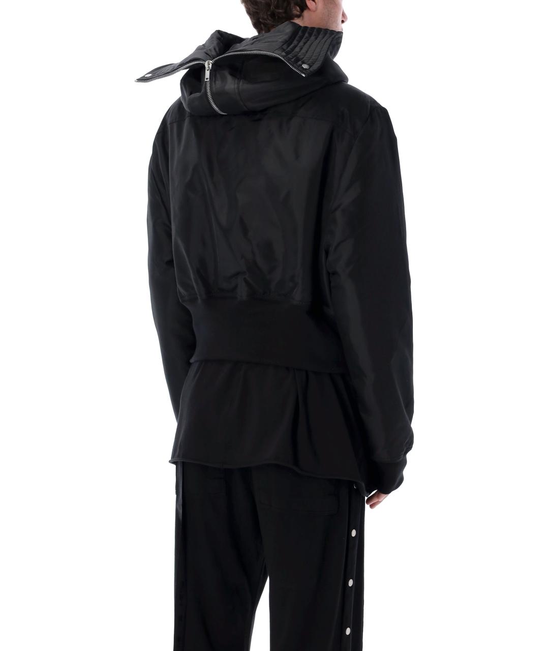 RICK OWENS Черная полиамидовая куртка, фото 3