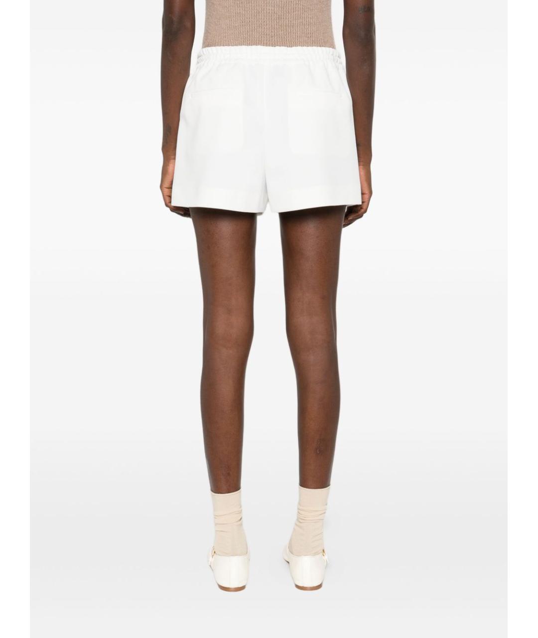 VALENTINO Белые полиэстеровые шорты, фото 4